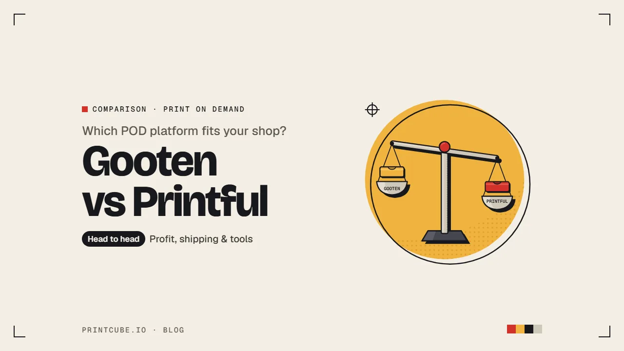 Gooten vs Printful Print on Demand Comparison for Sellers