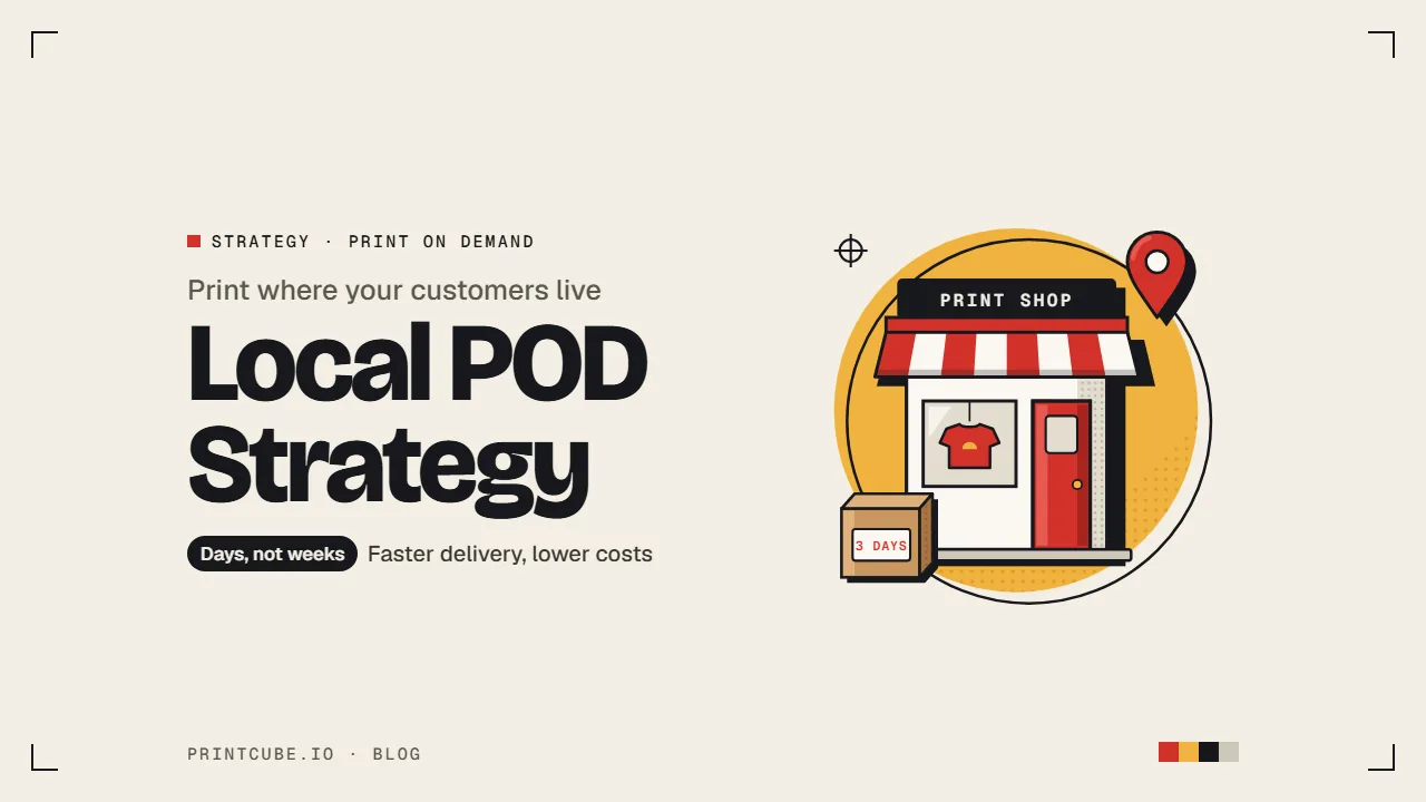 Local Print on Demand Strategy