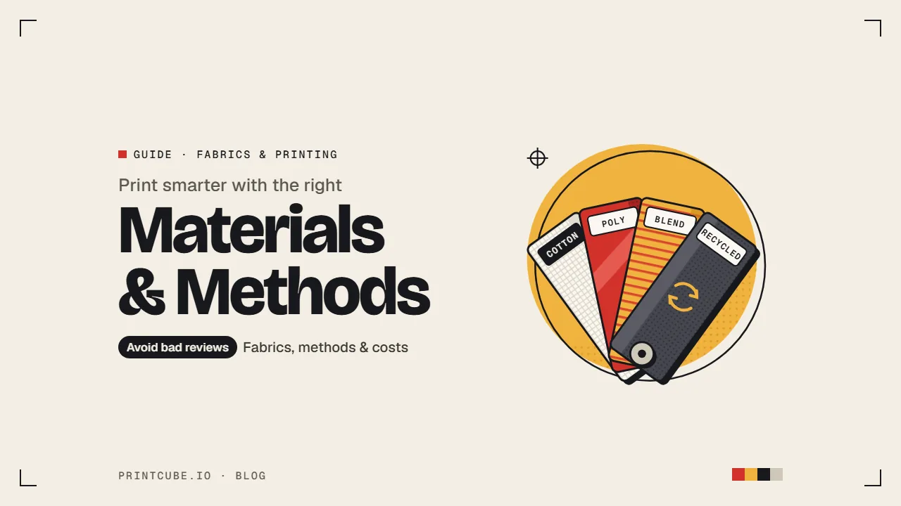 Print Smarter: Materials And Methods