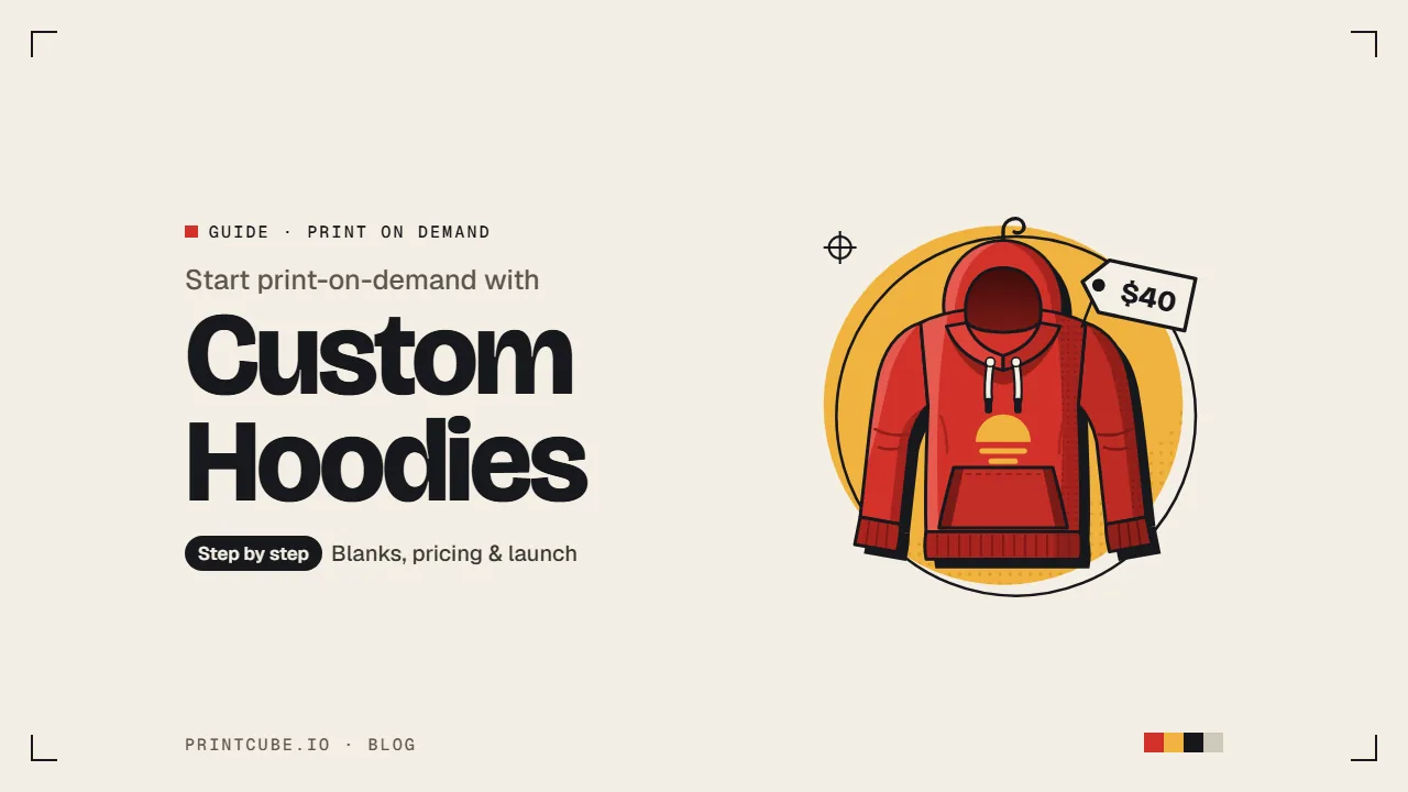 Start Print-on-Demand with One of the Most Profitable Products: Custom Hoodies