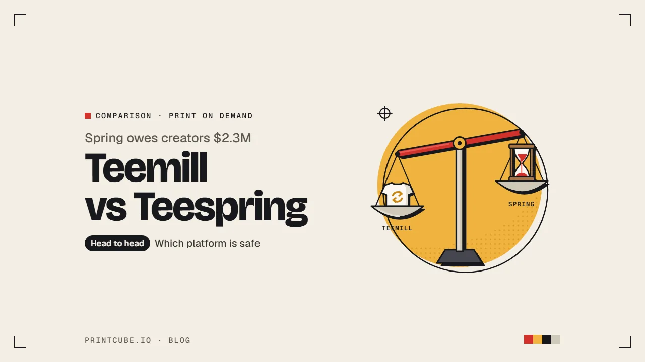 Teemill vs Teespring