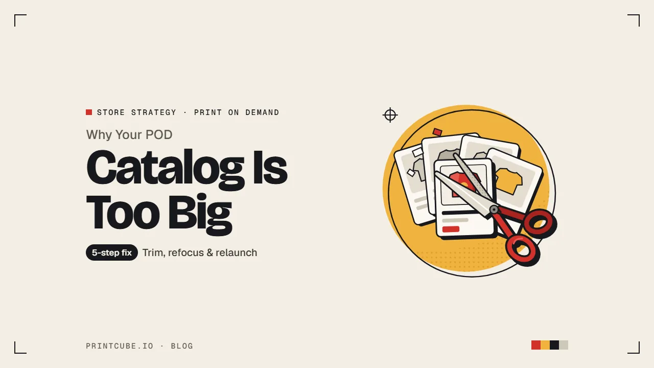 Why Your POD Catalog Is Too Big. Here’s How to Fix It